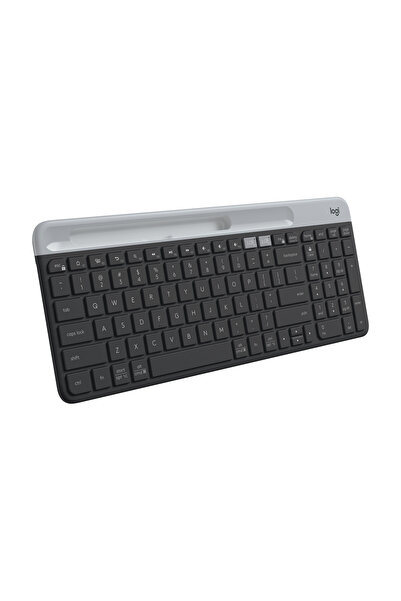 logitech K580 Ultra İnce Bluetooth Kablosuz Çoklu Cihaz Özellikli Türkçe Q Kl...