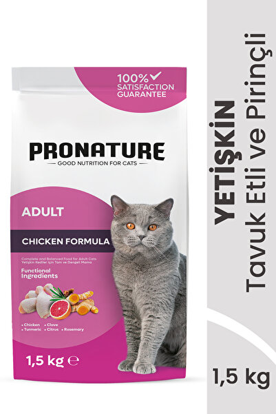 Pronature Yetişkin Kuru Kedi Maması (Daily Protect) - Tavuk Etli ve Pirinçli ...