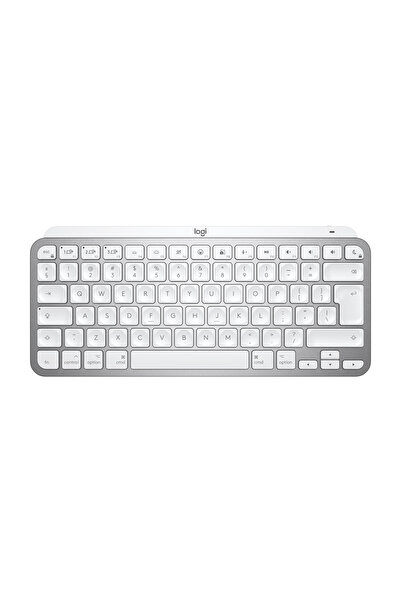logitech MX Keys Mini Mac İçin Minimalist Kablosuz Aydınlatmalı İngilizce Q K...
