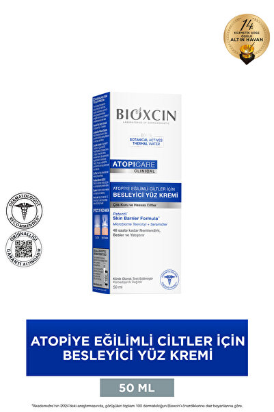 Bioxcin Atopicare Çok Kuru ve Hassas Atopi Eğilimli Ciltler İçin Besleyici Yü...