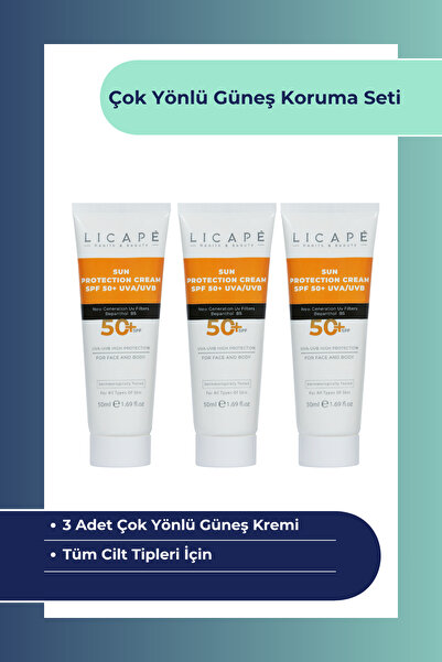 Licape Çok Yönlü Güneş Koruma Seti