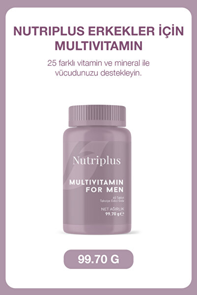Farmasi Nutriplus Erkekler Için Multivitamin 60 Tablet