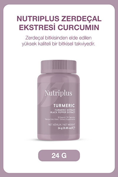 Farmasi Nutrıplus Turmerıc Capsule 30 Kapsül