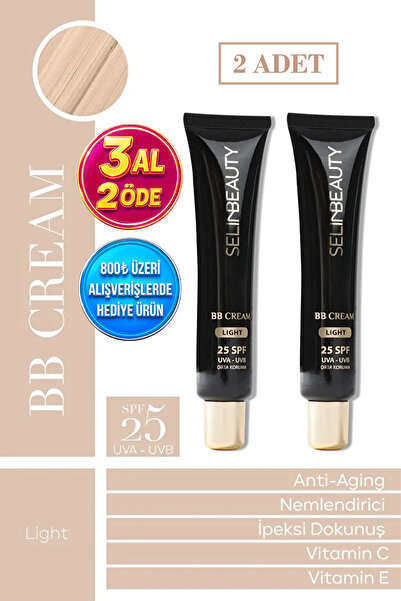 SELİNBEAUTY Bb Cream Light 2 Li Set