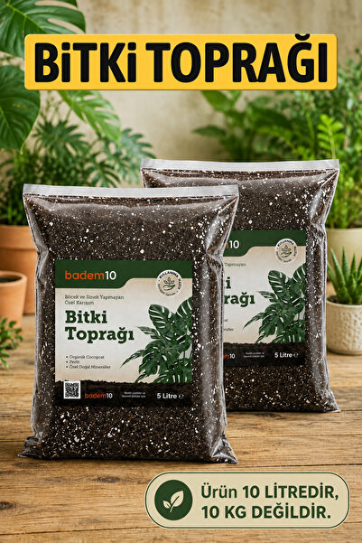 Organic Cocopeat (5x2=10 LITERS) Perlite Pumice Blend General Plant Flower Pot Garden Soil Soil