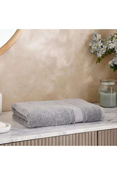 PAN HOME Luxury Egyptian 600 Gsm Cotton Bath Towel-70x140cm-grey Dove