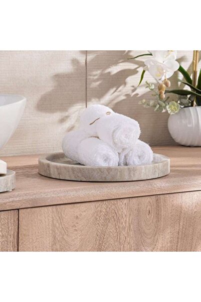 PAN HOME Neo Marble Towel Tray 25.5X15X2.5cm - Beige