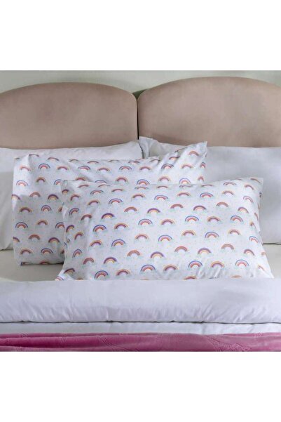 PAN HOME Rainbow 2-piece Pillow Case Set 50x75cm - Yellow