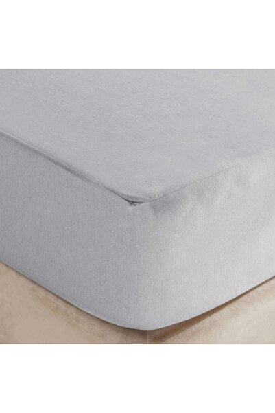PAN HOME Room Essentials Urban King Fitted Sheet 180x200+33cm - Grey Dawn