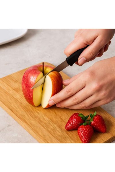 PAN HOME Fine Paring Knife 22x2.5x1.5cm - Black