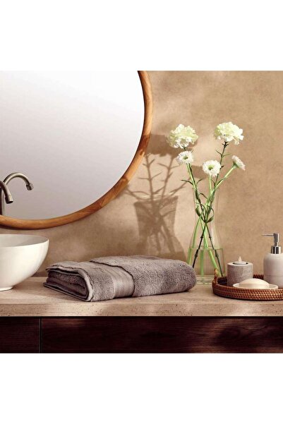 PAN HOME منشفة يد إمبريال زيرو تويست 50×90 سم - لون معدني مشع