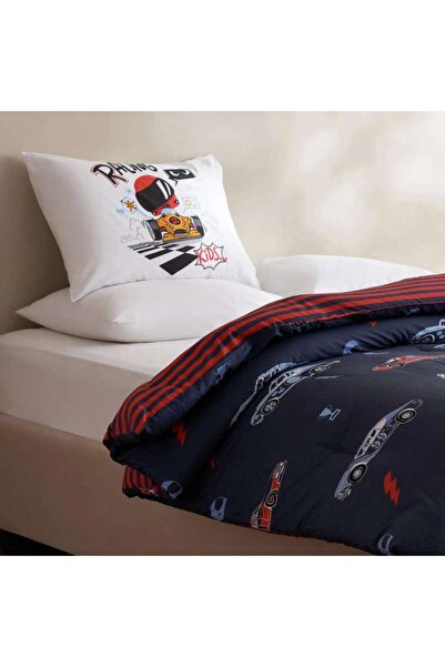 PAN HOME Racing Cars 2-piece Comforter Set 160x220cm-blue