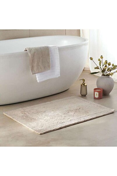 PAN HOME Hydrosoft Reversible Cotton Bathmat 60x90cm - Beige