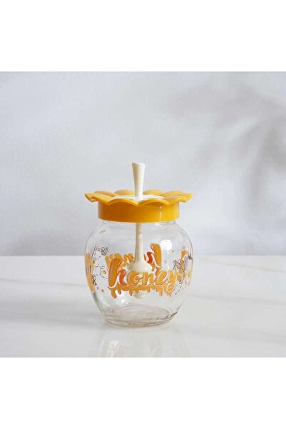 PAN HOME Lily Honey Jar 380ml - Yellow
