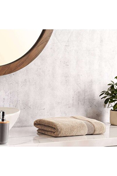 PAN HOME Classic Zero Twist 600 Gsm Bath Towel 70x140cm - Taupe