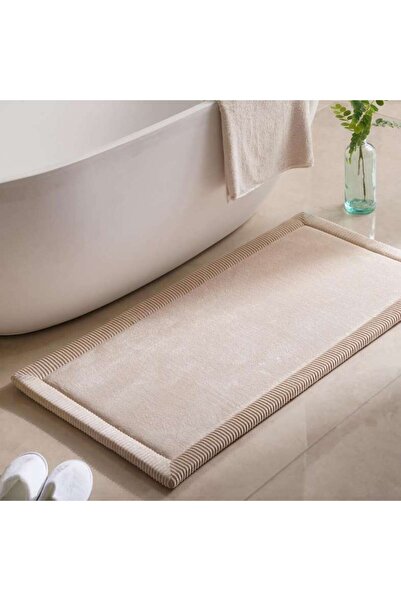 PAN HOME Comfort Memory Foam Bathmat 60x120x2.5cm - Taupe