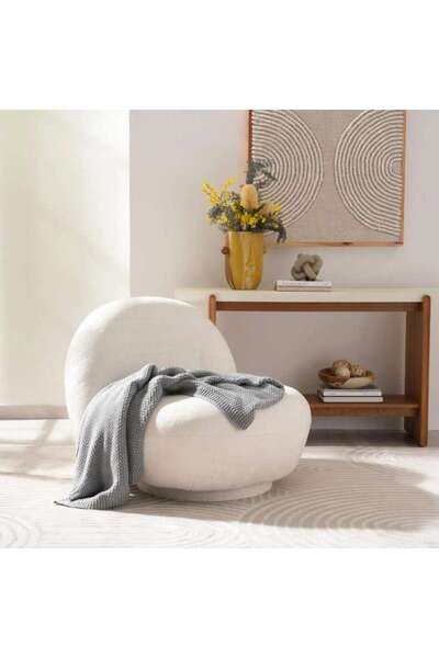 PAN HOME Goap Accent Chair -white
