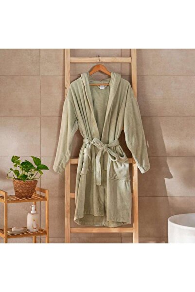 PAN HOME Retreat Hooded Bathrobe L?xl - Mint