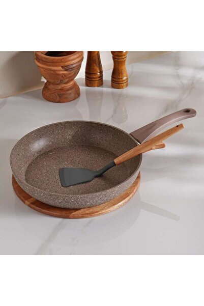 PAN HOME Oms Fry Pan Dia30cm -brown