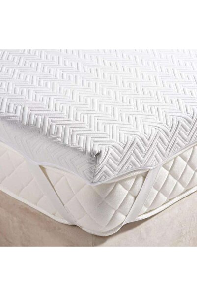 PAN HOME Solace Graphene Infused Memory Foam Mattress Topper 90x200x8cm - White