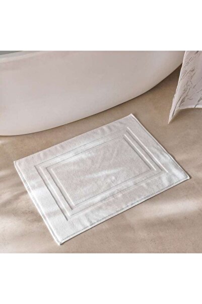 PAN HOME سجادة حمام ريتريت بيضاء 50×70 سم - أبيض