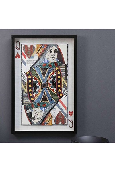 PAN HOME Queen Heart Shadow Box 60x90cm-black