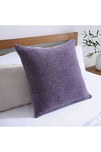 PAN HOME غطاء وسادة إيميلدا من الشينيل 65×65 سم - رمادي