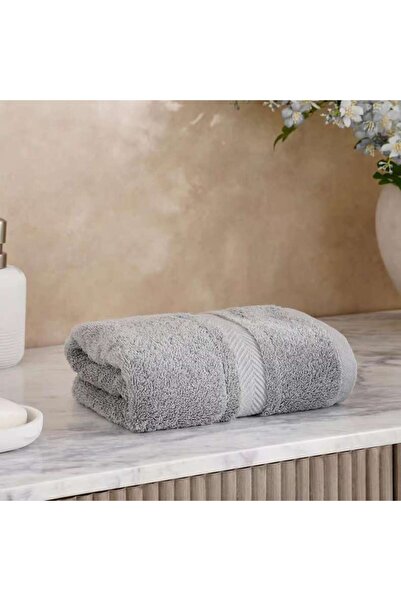 PAN HOME Luxury Egyptian 600 Gsm Cotton Hand Towel 50x90cm - Grey Dove