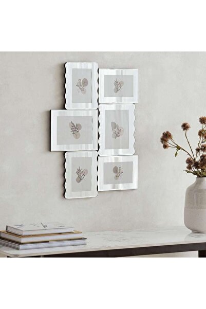 PAN HOME إطار صور رانيا 42.5×57.5 سم - فضي