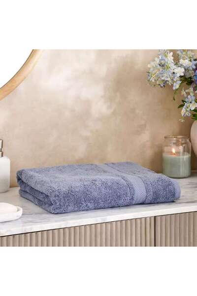 PAN HOME منشفة حمام فاخرة مصرية من القطن 600 جرام/متر مربع مقاس 90×150 سم - ل...