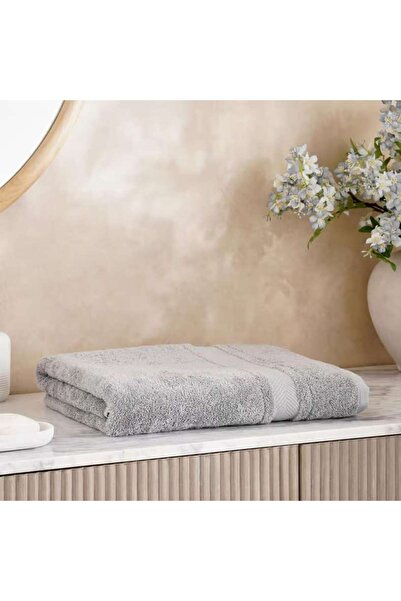 PAN HOME Luxury Egyptian 600 Gsm Cotton Bath Sheet 90x150cm- Grey Dovet
