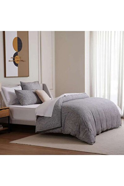 PAN HOME Conscious Eucacel Elegante 3-piece Duvet Cover Set 230x220cm - Grey