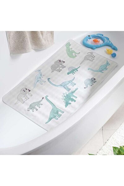 PAN HOME دينو فيلد سجادة حمام مضادة للانزلاق 40x70 سم - أخضر