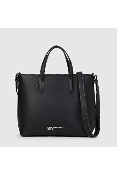Karl Lagerfeld Klj Metal Logo Mini Tote