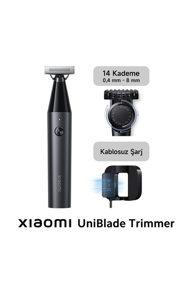 Xiaomi UniBlade Trimmer Tıraş Makinesi - Erkek Bakım Seti, Yüz Ve Vücut Şekil...