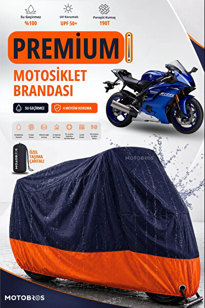 Motobros دراجة نارية أرورا انبهار لوكس قسط المظلة القماش القماش المشمع مقاوم ...