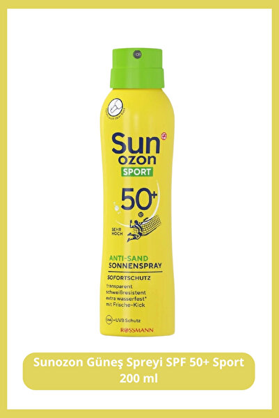 SunOzon Güneş Spreyi Spf50+ Sport,200 ml