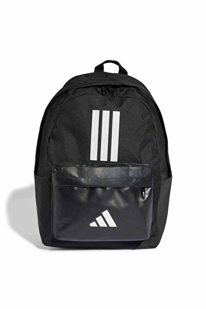 adidas حقيبة ظهر كلاسيكية بثلاثة خطوط للعودة إلى المدرسة - العرض 31 سم × الار...
