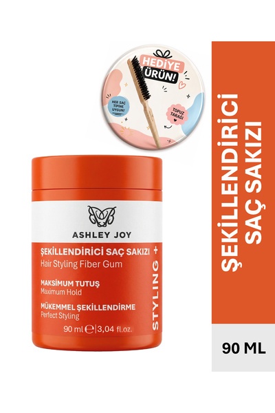 ASHLEY JOY Saç Sakızı Fiber Gum 90 ml - Maximum Tutuş Mükemmel Şekillendirme