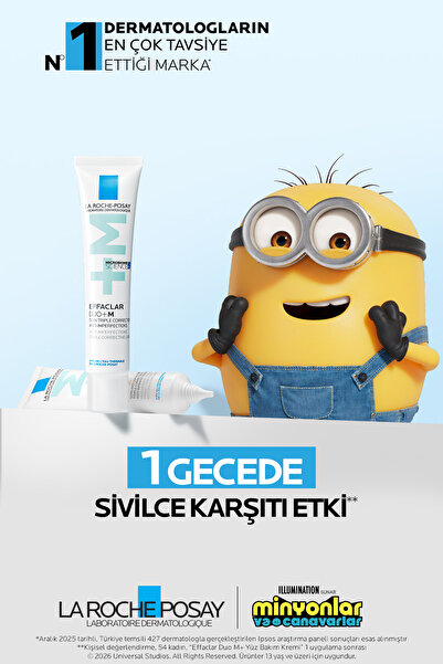 La Roche Posay Effaclar Duo (+) M Akneye Eğilim Gösteren Ciltler İçin Cilt Kusuru Görünümü Karşıtı Bakım Kremi 40ml