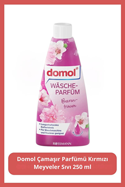 DOMOL Çamaşır Parfümü Kırmızı Meyveler Sıvı 250 ml