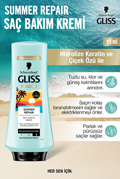 Gliss Summer Repair Hair Care Cream 360 ml