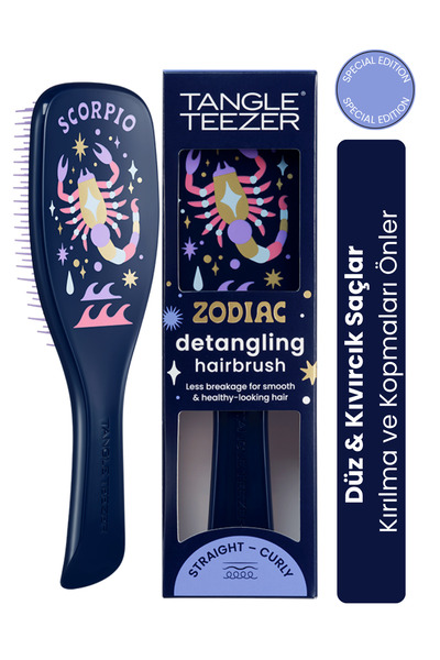 Tangle Teezer Zodiac The Ultimate Detangler Scorpio Saç Açıcı Tarak (Düz ve K...