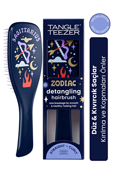 Tangle Teezer Zodiac The Ultimate Detangler Sagittarius Saç Açıcı Tarak (Düz ...