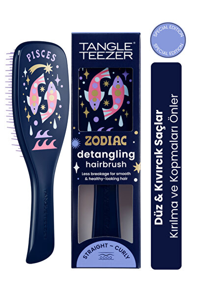 Tangle Teezer Zodiac The Ultimate Detangler Pisces Saç Açıcı Tarak (Düz ve Kı...