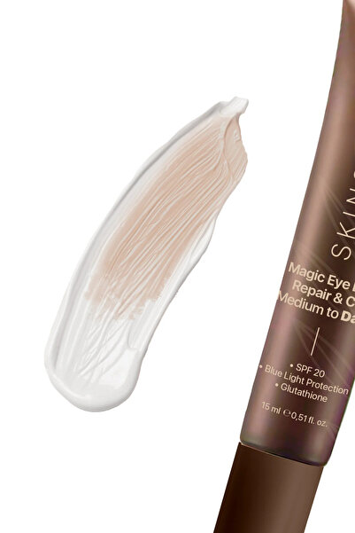Skin Sensual Magic Eye Duo Repair & CC Göz Altı Kapatıcısı 15 ml | Onarıcı & Aydınlatıcı | Medium to Dark