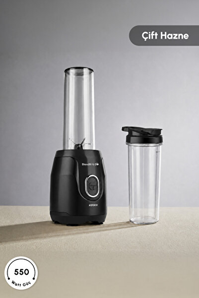 Karaca Blendfit Go Personal Çift Hazne Sporcu Blender - Kişisel Smoothie Blender