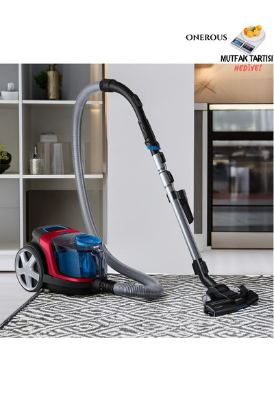 Philips Hepa 13 Alerjik Filtreli Power Pro City Toz Torbasız Elektrik Süpürgesi