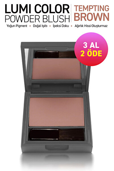 Alix Avien Yoğun Pigmentli Ultra İnce İpeksi Dokulu Pudra Allık - Lumi Color ...