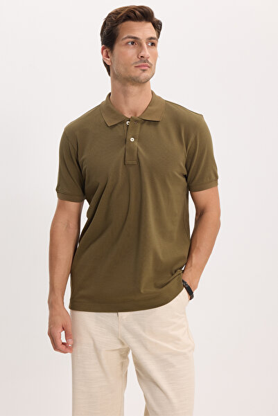 Tudors Tricou pentru bărbați, slim fit, din seria Premium, 100% bumbac, cu te...